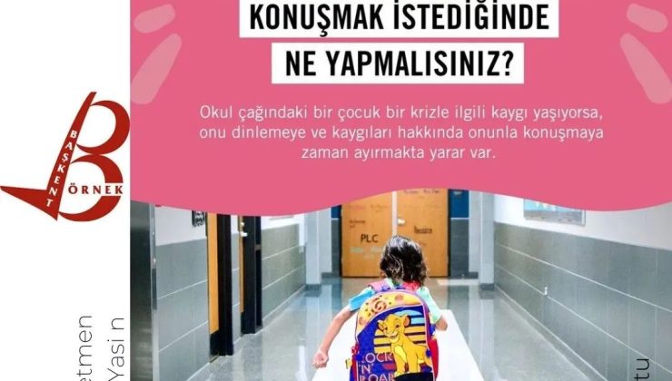 Bir Çocuk Sizinle Bir Krizi Konuşmak İsteğinde Ne Yapmalısınız?