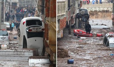 Şanlıurfa ve Adıyaman’dan gelen görüntüler sel felaketinin boyutunu gözler önüne serdi